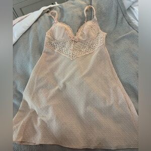 vintage baby pink slip